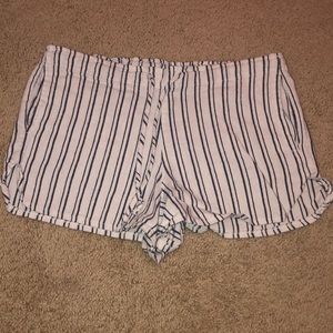 brandy melville striped shorts
